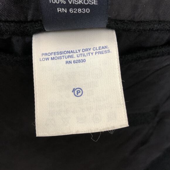 VTG LANDS' END Camel Hair Blazer Men's‎ Sz 48R Black Sport Coat Classic USA Made - Picture 6 of 16